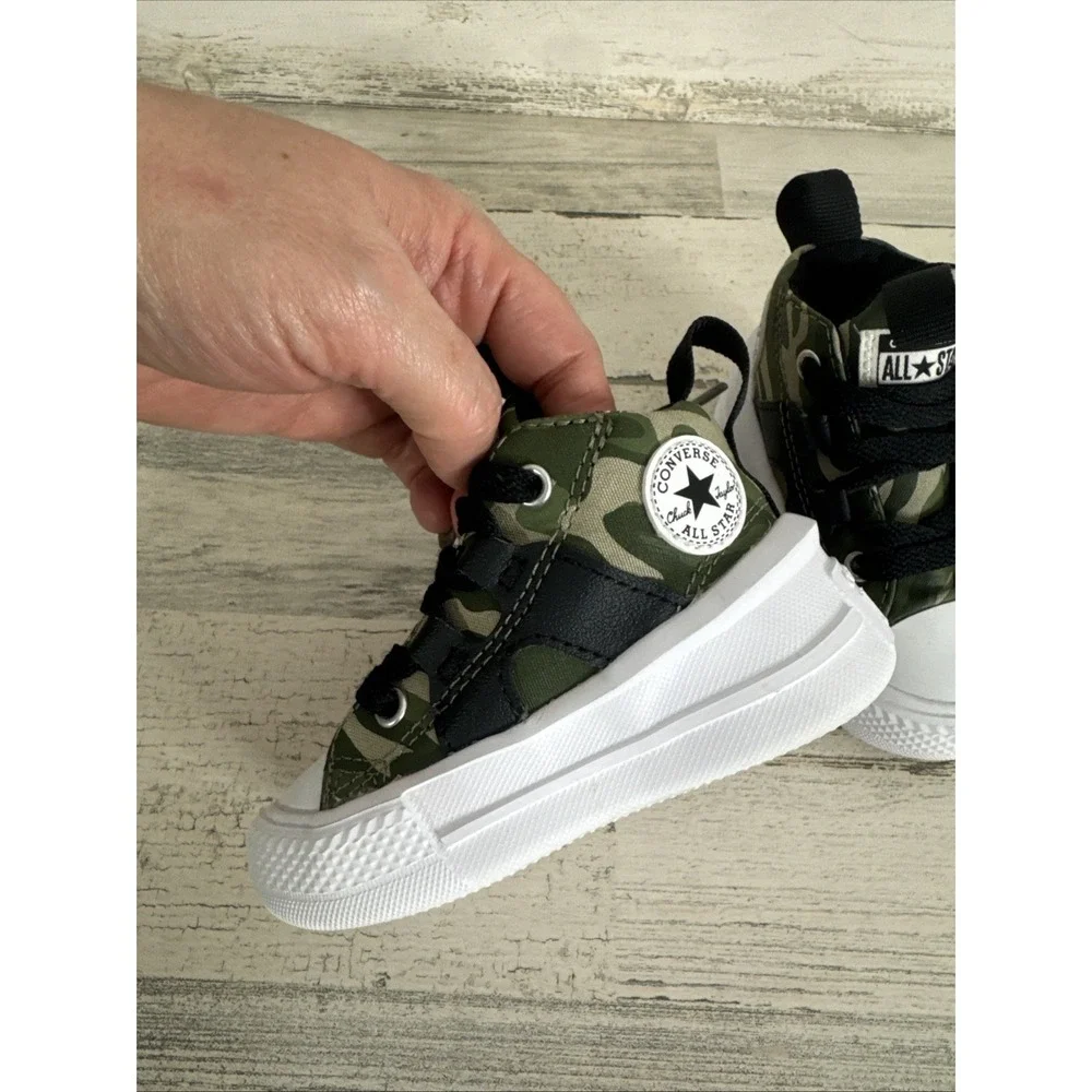 Converse Chuck Taylor Infant All Star‎ Ultra 2 Camo Mid Sneakers Shoes Size 5
